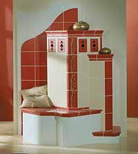 Kachelofen - Warmluftofen